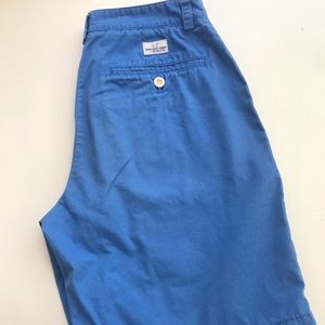 Vineyard Vines: BLUE Cotton Twill Shorts
